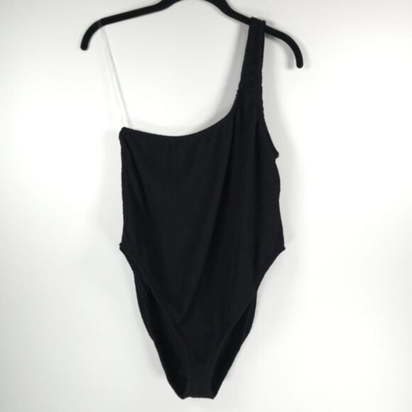 NEW GOOD AMERICAN 🇺🇸 ALWAYS FITS ONE SHOULDER SWIMSUIT PLUS Size 7/8 - 4XL 5XL - Picture 10 of 14